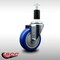 Service Caster 4'' SS Blue Poly Wheel Swivel 1-3/8'' Expanding Stem Caster SCC-SSEX20S414-PPUB-BLUE-138 - alternate 3